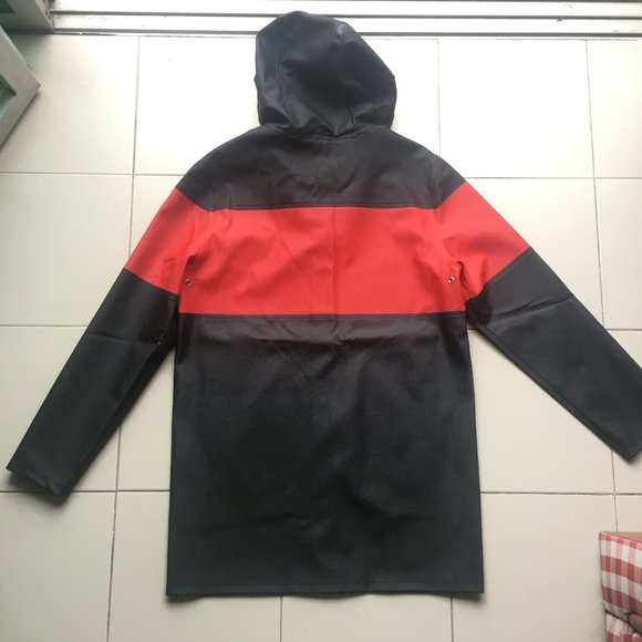 Stutterheim Stockholm Waterproof Hooded Raincoat - Picture 6 of 12